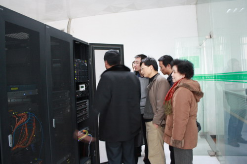 中国科学院信息化评估检查小组到武汉植物园检查指导工作