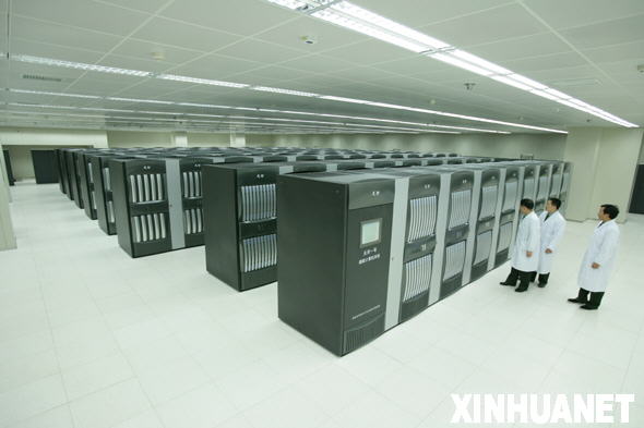 中国首台千万亿次超级计算机将安装国产CPU芯片